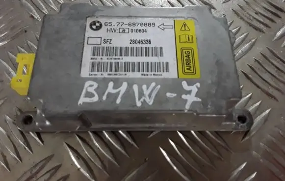 BMW 7 E65 E66 Airbag control unit/module 65776970889 28046336