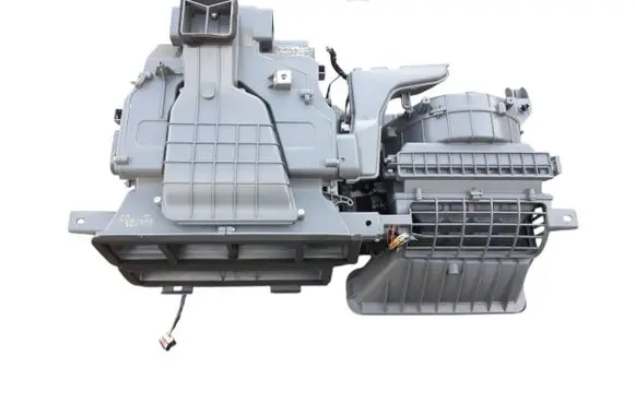 Interior heater climate box assembly