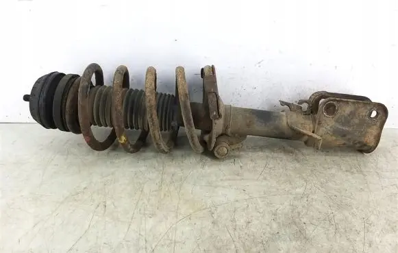 Front shock absorber with coil spring