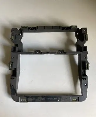 Volkswagen Touran I Radio/GPS head unit trim 1T0858005