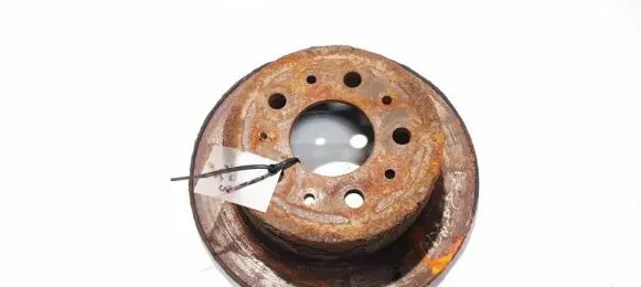 Citroen Jumper Rear brake disc neventiliuojamas