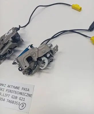 BMW 3 G20 G21 Bonnet Pedestrian Airbag Actuator 7468353 7468354