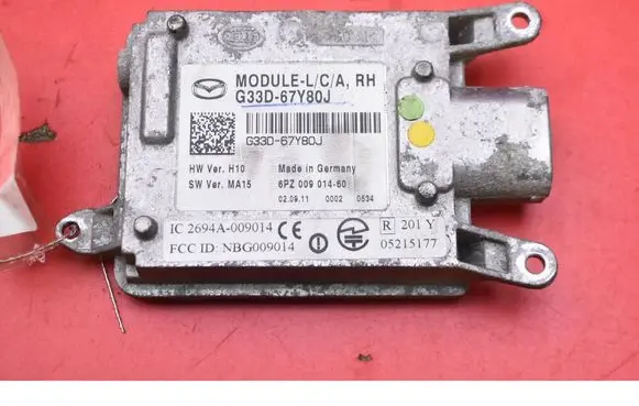 Mazda 3 II Sensor G33D67Y80J
