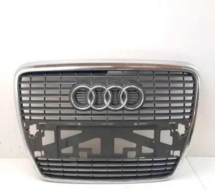 Audi A6 S6 C6 4F Front bumper upper radiator grill 4F0853651