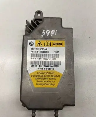 BMW 5 GT F07 Airbag control unit/module 9224275 65779224275
