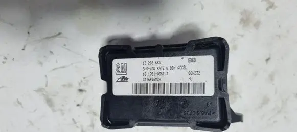 ESP acceleration yaw rate sensor