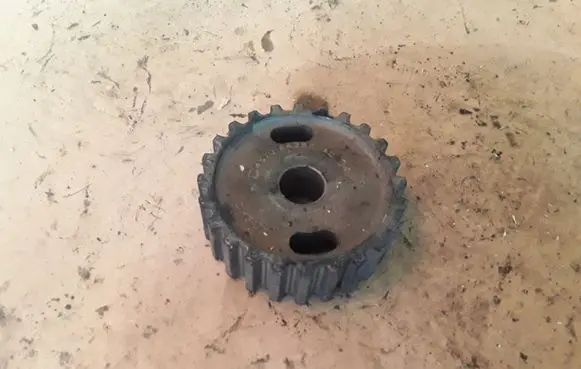 Peugeot 607 Fuel pump gear (pulley) 4S7Q6A256AD