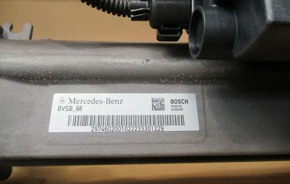 Mercedes-Benz EQE v295 Steering wheel axle A2974602001