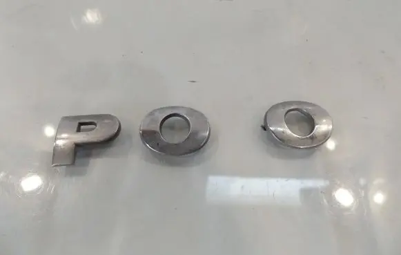 Volkswagen Polo Rear door emblem/model letters 