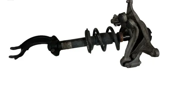 Front shock absorber with coil spring