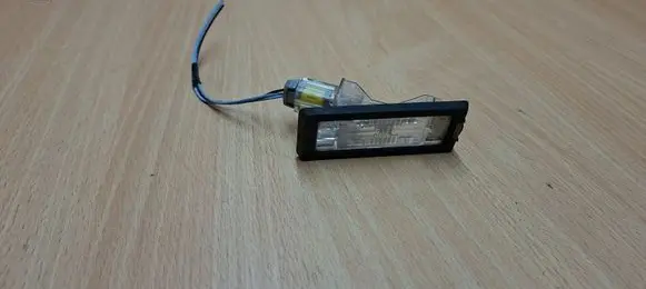 Renault Espace - Grand espace IV Number plate light 8200013577 0462400
