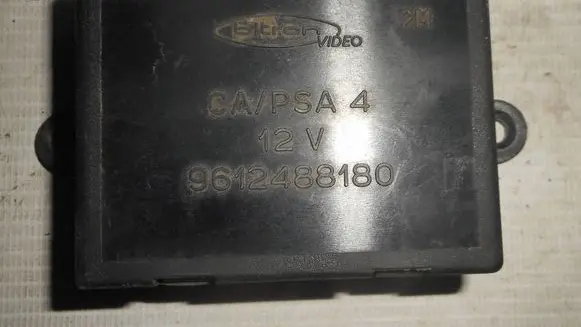 Peugeot 806 Door central lock control unit/module 9612488180