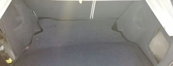 Mercedes-Benz C W203 Rear floor carpet liner WYKADZINAPODOGA