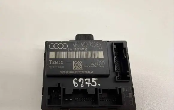 Audi A6 S6 C6 4F Door control unit/module 4F0959793E 4F0910793E 0033TFJ0001