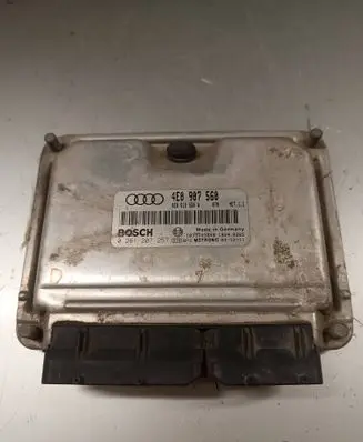 Audi A8 S8 D3 4E Engine control unit/module 4E0907560 4E0910560A 0261207257