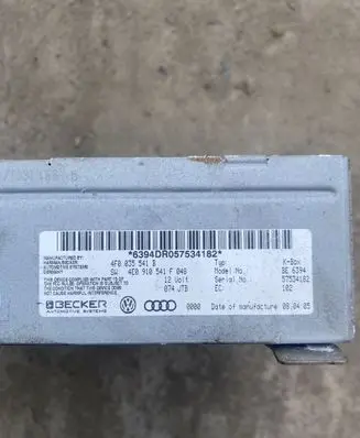 Audi A6 S6 C6 4F GPS navigation control unit/module 4F0035541B