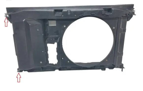 Peugeot 307 Radiator support slam panel bracket 7104V6 7104.CJ REPLACEMENT