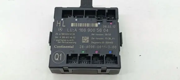 Mercedes-Benz ML W166 Door control unit/module A1669005604