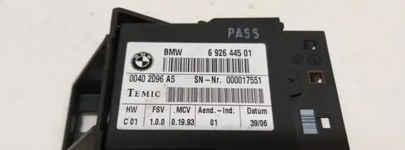 Seat control module