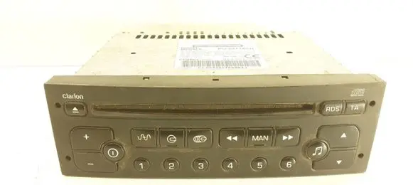 Peugeot 206 Radio/CD/DVD/GPS head unit PU2471AJ 3207
