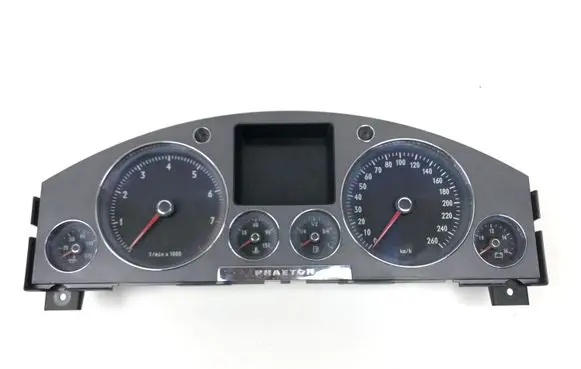 Volkswagen Phaeton Speedometer (instrument cluster) 3D0920881 0263619102