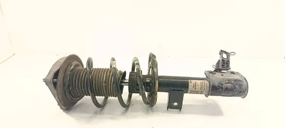 Front shock absorber with coil spring