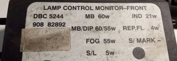 Jaguar XJ X40 Other control units/modules DBC5244 90882892