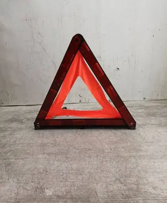Emergency warning sign