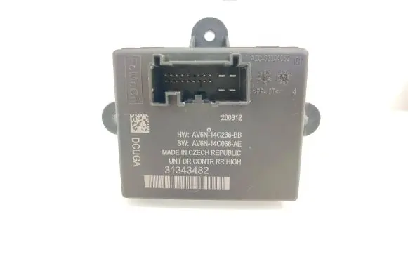 Volvo S60 Door control unit/module 31343482 AV6N14C236BB AV6N14C068AE