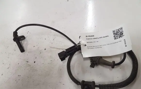 Opel Astra J ABS brake wheel speed sensor 13329258