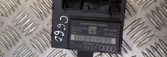 Audi A6 S6 C6 4F Door control unit/module 4f0959794e