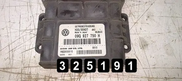 Volkswagen Touran I Engine control unit/module 09G927750H