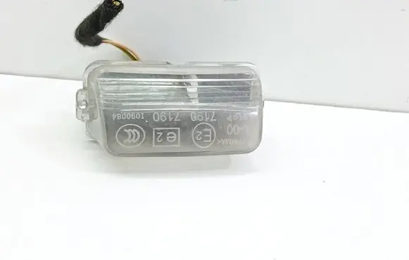 Peugeot 307 Number plate light 71907190