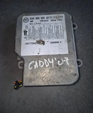 Volkswagen Caddy Airbag control unit/module 6Q0909605AH 04H023S2400 5WK43351