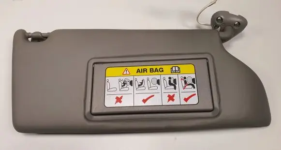 Jaguar X-Type Sun visor