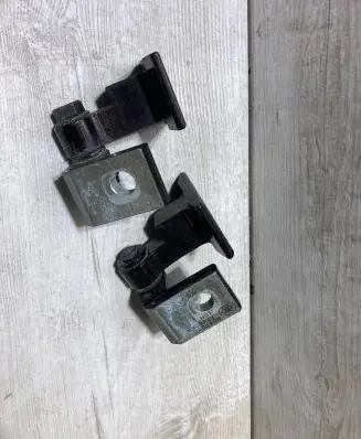 Front door hinge set