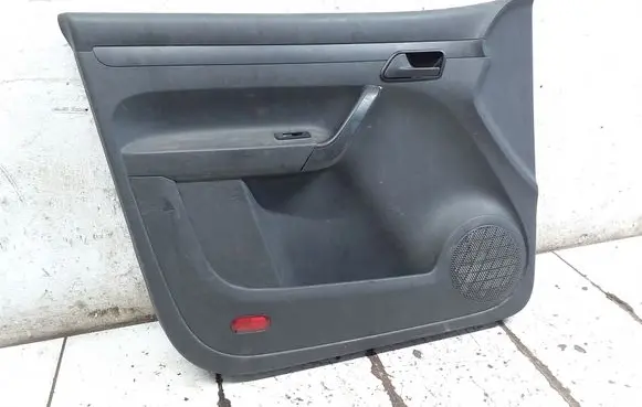 Front door card panel trim