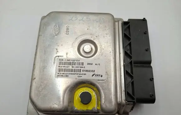 Fiat Doblo Engine control unit/module BC0097888D 51892332