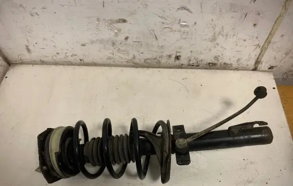 Renault Megane II Front shock absorber with coil spring