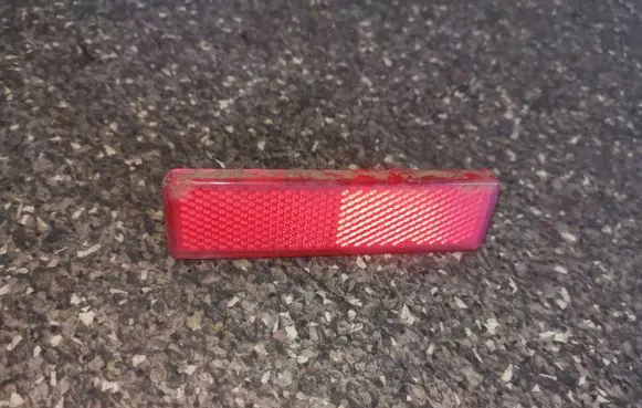 Opel Vivaro Rear tail light reflector 7700353184