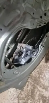 Opel Vectra C Sliding door window regulator with motor
