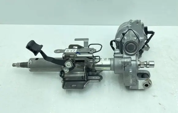 Steering wheel axle set