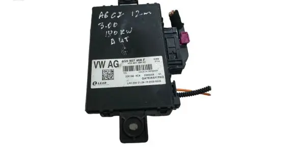 Audi A6 S6 C7 4G Gateway control module 4G5907468F 4G0907468AC