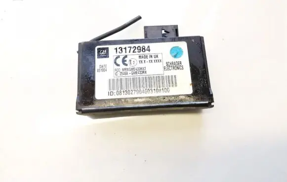 Opel Vectra C Tire pressure sensor 13172984