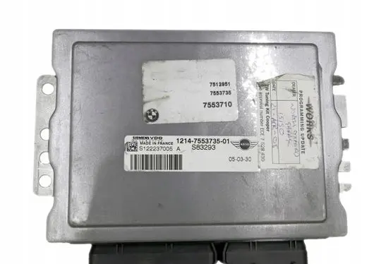 Mini One - Cooper R50 - 53 Engine control unit/module 7553735