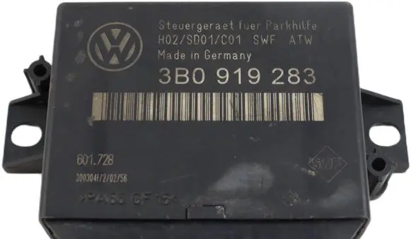 Volkswagen PASSAT B5.5 Parking PDC control unit/module 3B0919283