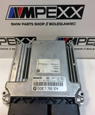 BMW 5 E60 E61 Engine control unit/module ECU 0281011224