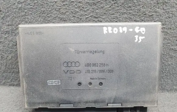 Audi A6 S6 C5 4B Comfort/convenience module 4B0962258H