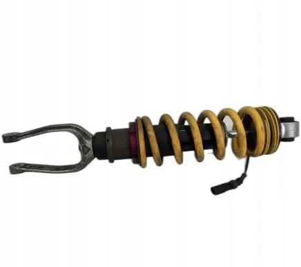 Front shock absorber with coil spring