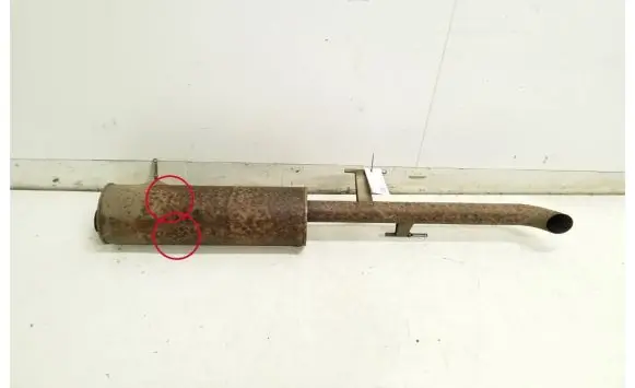 Renault Master III Muffler/silencer 